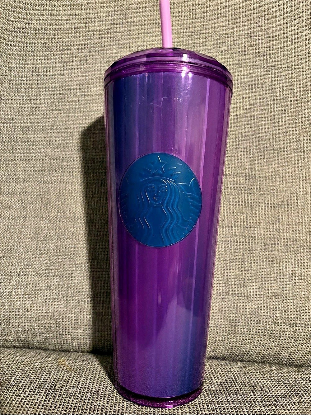Starbucks Violet Swirl Cold Cup Purple